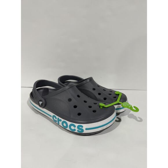 Crocs Bayaband Gray Blue Sandals Clogs Women Size 10/Men Size 8 NEW main image 7